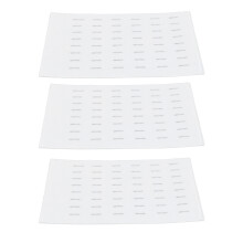 144 Stück selbstklebende Wimpernstreifen, schwarz, 4 mm