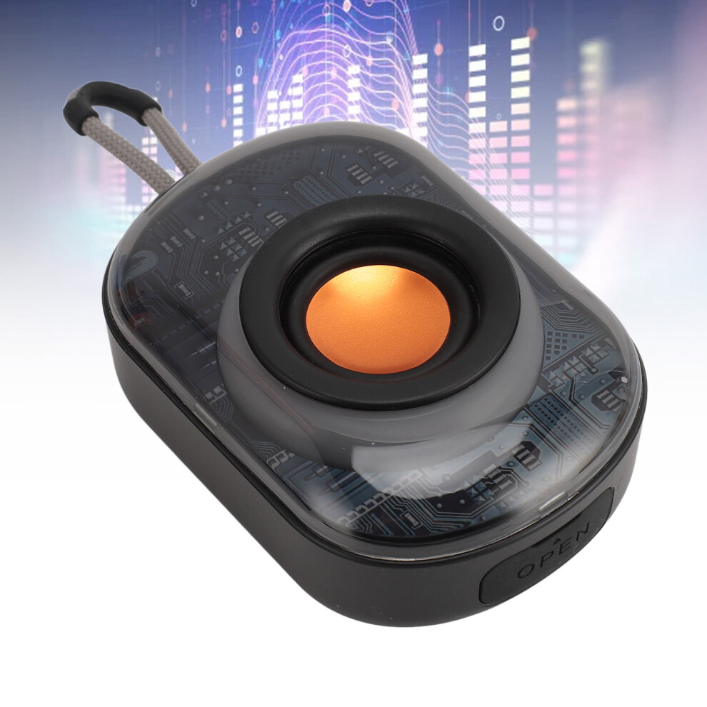 Portable Bluetooth Speaker Ipx6 Waterproof 1200Mah Type C Charging Built In Mic Wireless Bluetooth 5.3 Bass Speaker With Rgb Light 8141313743313