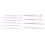 10 Stück Full-Size Make-up-Pinsel-Set lila 10
