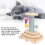 Cat Scratching Post Versatile Sturdy Interactive Cat Training Climbing Tree Scratching Post for Home 3