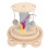 Cat Scratching Post Versatile Sturdy Interactive Cat Training Climbing Tree Scratching Post for Home 15