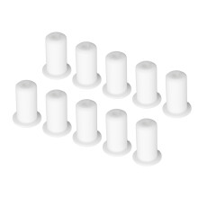 Kabelverlege-Set 10 Stück weißes Silikon 38x26mm