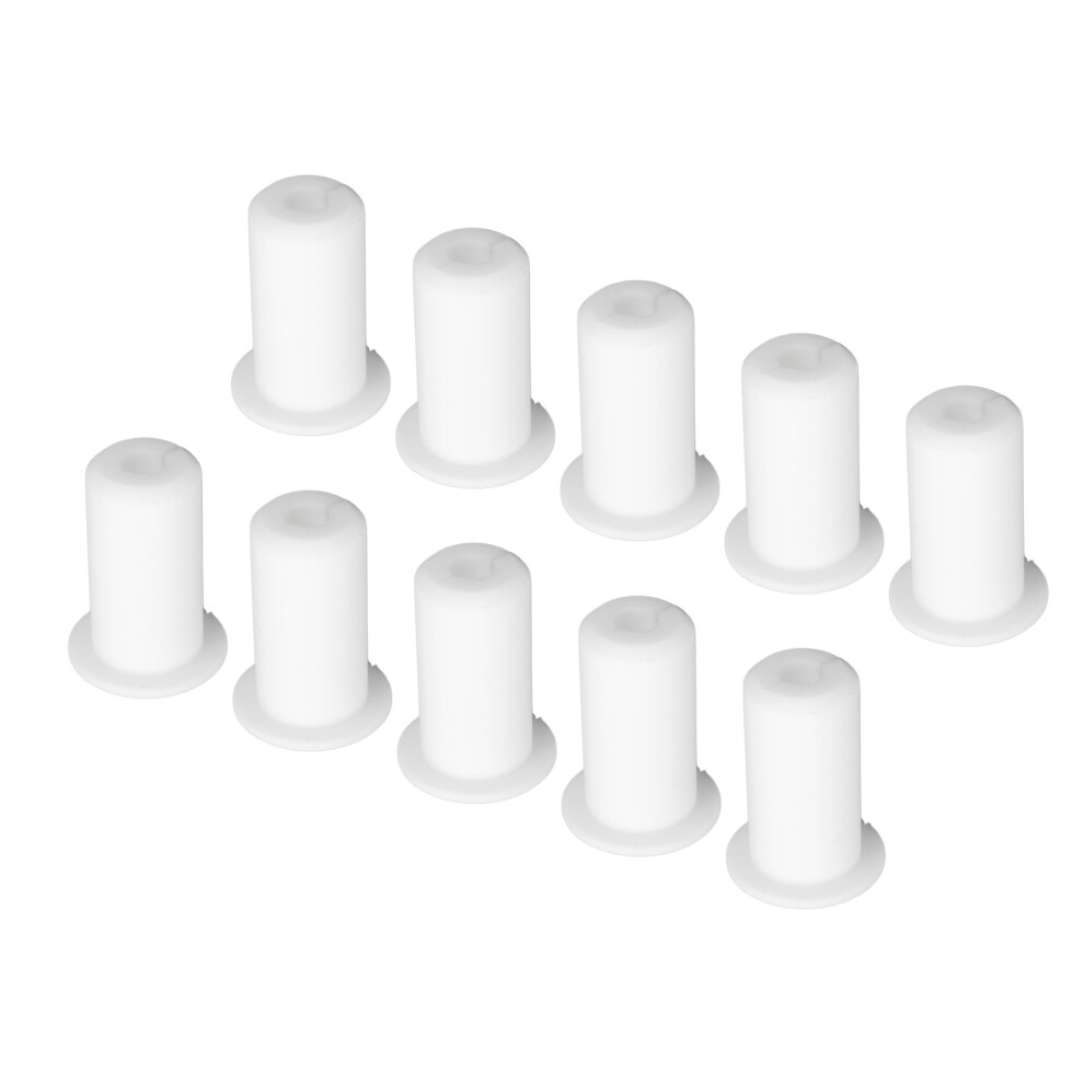 10Pcs Cable Routing Kit For Starlink Silicone Cable Feed Through Bushings Wall Grommet For Starlink Series Cable 0.75In Diameter White 9321313745329