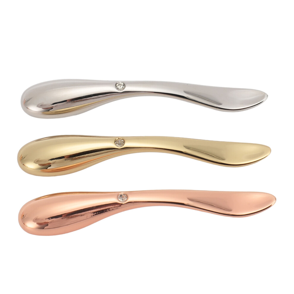 Cream 3Pcs Makeup Spatula Zinc Alloy Versatile Skin Tightening Eye Makeup Spoon Scoop Tool For Face Moisturizer