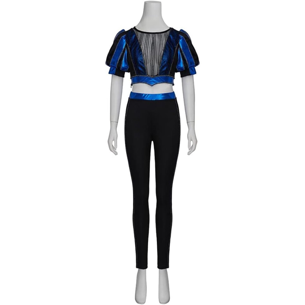 (X-Small, Catherine Parr) Six The Musical Cosplay Katherine Howard Costume Musical Theater Dance Costumes for Women
