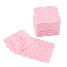 Nagelkleberflaschen-Reinigungstuch 500 Stück Softabsorber Maniküre Pink
