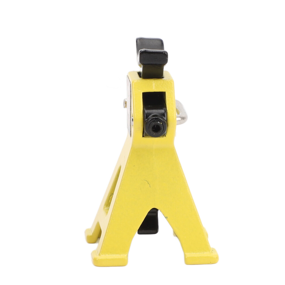 Mini Jack Stand Aluminum Alloy Iron Rc Simulation Jack Stand For Scx24 1/24 1/18 Rc Crawler Cars Yellow 6931313751447