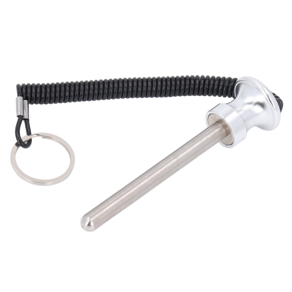 Magnetic Weight Stack Pin with Pull Rope Aluminum Alloy Replacement Universal Weight Machine Pin for Home Gym Exercise Machine Parts