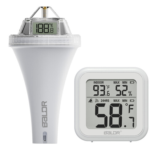 Schwimmendes digitales Poolthermometer 23,5  12,1  11,5 cm 2