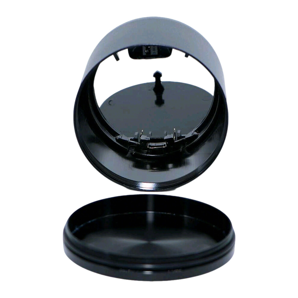 Mini Car Ashtray Multifunctional Anti Soot Flying Detachable Auto Ashtray With Press Lid For Cupholder Black 8751313753795