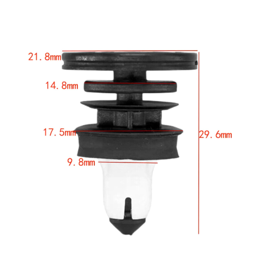 326Pcs Bumper Fender Liner Push Retainer Fastener Rivet Clips Auto Plastic Push Rivets Set With Fastener Remover For Tesla Body Interior An 6921313753954