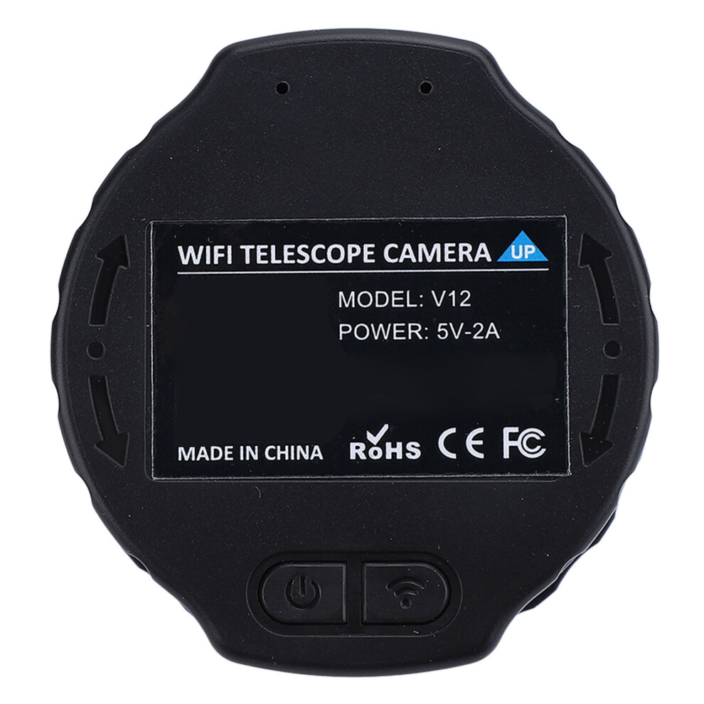 Wifi Wireless Digital Eyepiece 4Mp 2K Video Recording Built In Wifi Apps Electronic Eyepiece Camera For 1.18Â1.97In Telescope Black 9301313757621