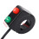 22 mm ABS Lenker-Schalter 3-Draht Hupe/Licht 4