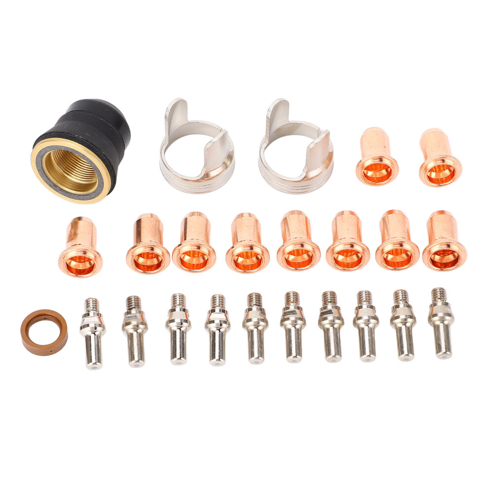 Plasma Cutter Tip Electrode Nozzle Bracket Cover Set For Yeswelder Cut 55Ds Pro Cut 65Ds 7661313761809