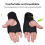 Box-Handbandagen Einheitsgröße Schwarz EVA/Nylon 3