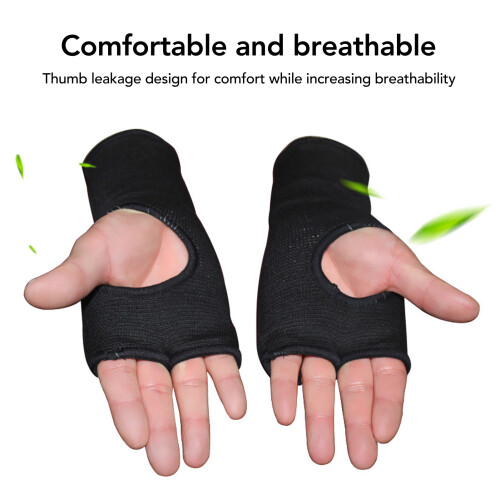 Box-Handbandagen Einheitsgröße Schwarz EVA/Nylon 2