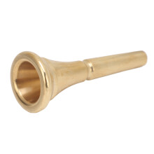 Messing-Mundstück für das Französische Horn, 65x26x7.5mm