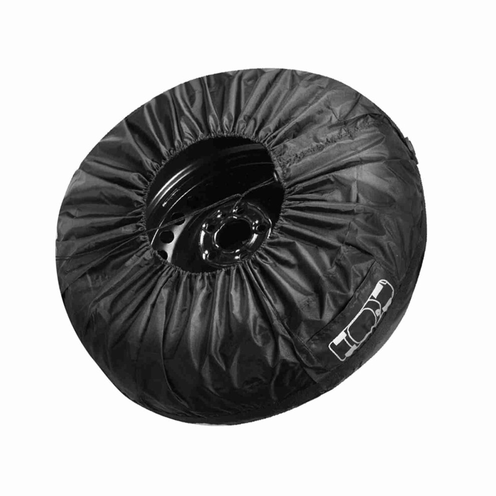 1Pc Tire Cover, Waterproof Spare Tire Cover Tough Tire Wheel Protector For Cars Suvs Vans Pickup Trucks, Fits Tires 19'' To 23'' 4691313764909