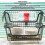 Freezer Basket Stackable Open Front Wire Storage Bin with Foldable Handle for Vegetable Fruit Snack 8
