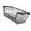 Freezer Basket Stackable Open Front Wire Storage Bin with Foldable Handle for Vegetable Fruit Snack 11