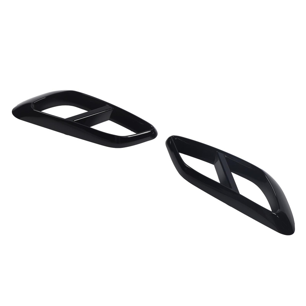1 Pair Rear Exhaust Muffler Tail Pipe Cover Trim Muffler Tail Pipe Trim Replacement For Benz EâClass W214 AmgâLine 2023 And Later Glossy Bl Black 9491313766270