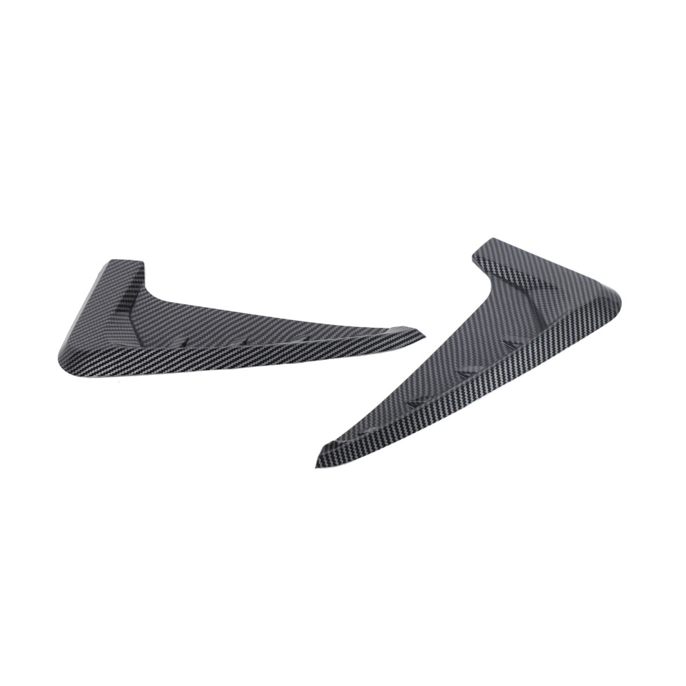 2Pcs Car Front Side Air Vent Cover Decorative Gills Side Air Wing Vent Trim For X5 F15 M Sport 2014 To 2018 Carbon Fiber Style 9391313766235