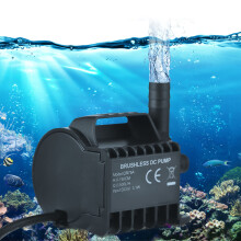 Tauchpumpe 500L/H, 1,5 m Hubhöhe, 2,0 m USB-Kabel, kleine Aquarium-Brunnenpumpe