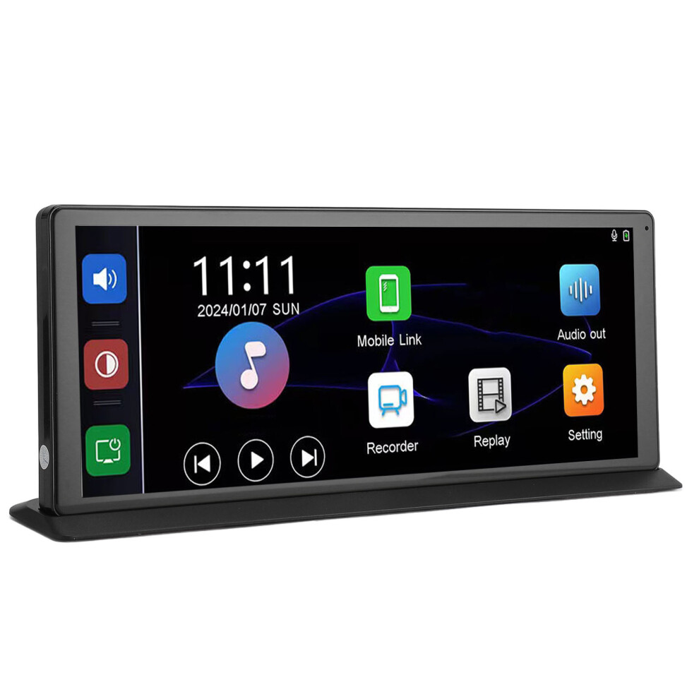 Portable Car Stereo 10.26 Inch Bluetooth WiFi ADAS Function Touchscreen Car Radio Receiver with 4K Dash Cam 1080P Backup Cam