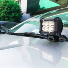 2 Stück 8 mm 304er Edelstahl LED-Bar-Montagewinkel