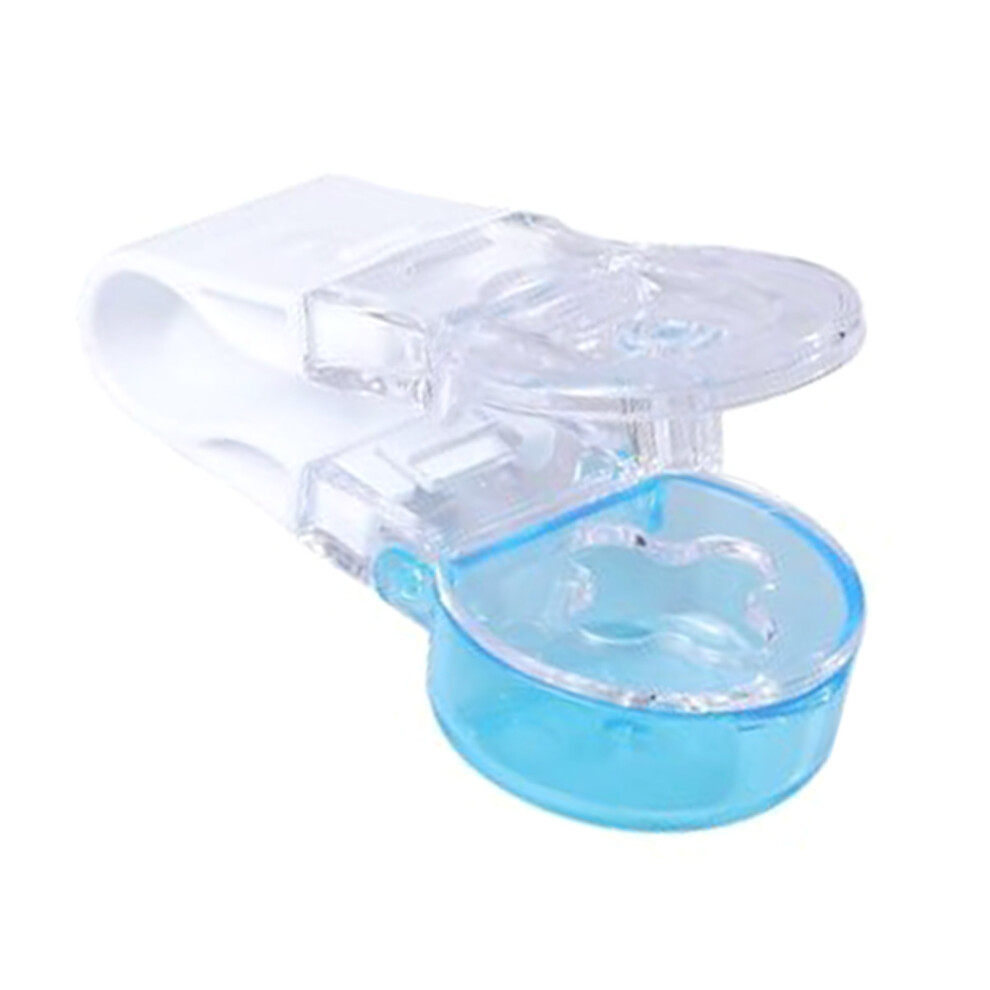 Portable Medicine Taker Blister Pack Opener Assistance Tool Non Contact Tablets Remover Extractor for Home Travel Transparent