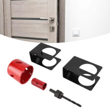 Türsprechanlagen-Schloss-Installationskit für Holztafeln von 1-3/8" bis 1-3/4"