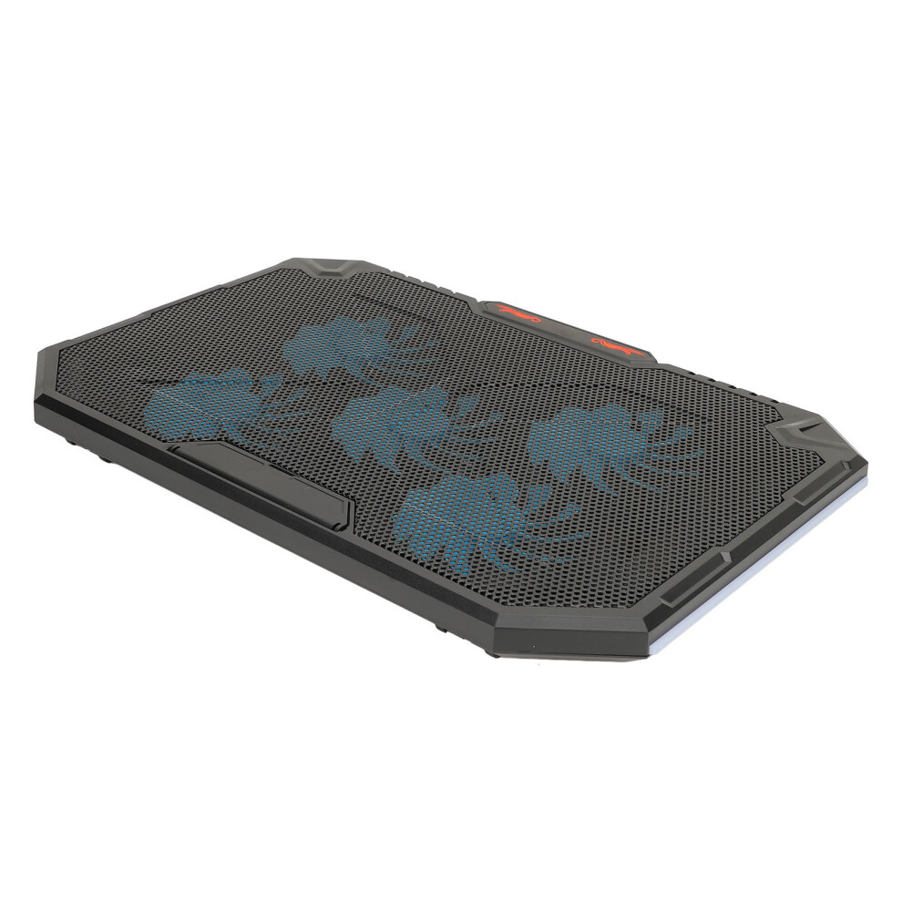 Laptop Cooling Pad 5 Fans Heat Dissipation Adjust Height Cooler Stand With Rgb Lighting For 13Â17Inch Notebooks 9451313771827