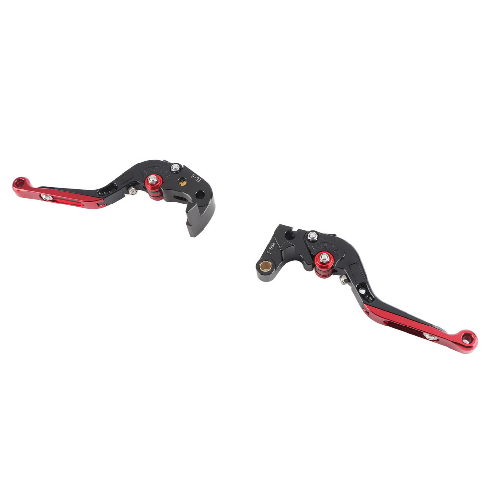 Pair Of Motorcycle Brake Clutch Lever 6 Gear Adjustable Aluminum Alloy Drum Brake Lever Handle For Cbr600rr 2007 To 2022 8481313773393