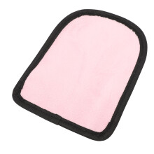 Sand Wipe Off Mitt Waterproof Polyurethane Fiber Beach Sand Removal Cleaner for Beach Volleyball and Water Activities Pink
