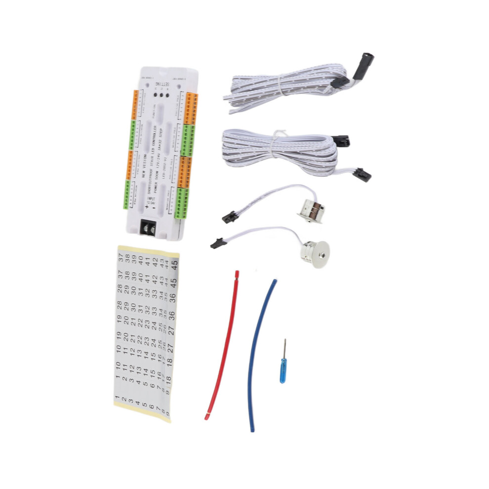 Motion Sensor Led Stair Light Controller Intelligent Automatic Cascaded Staircase Ladder Step Light Controller For Stairway Light 7661313773574