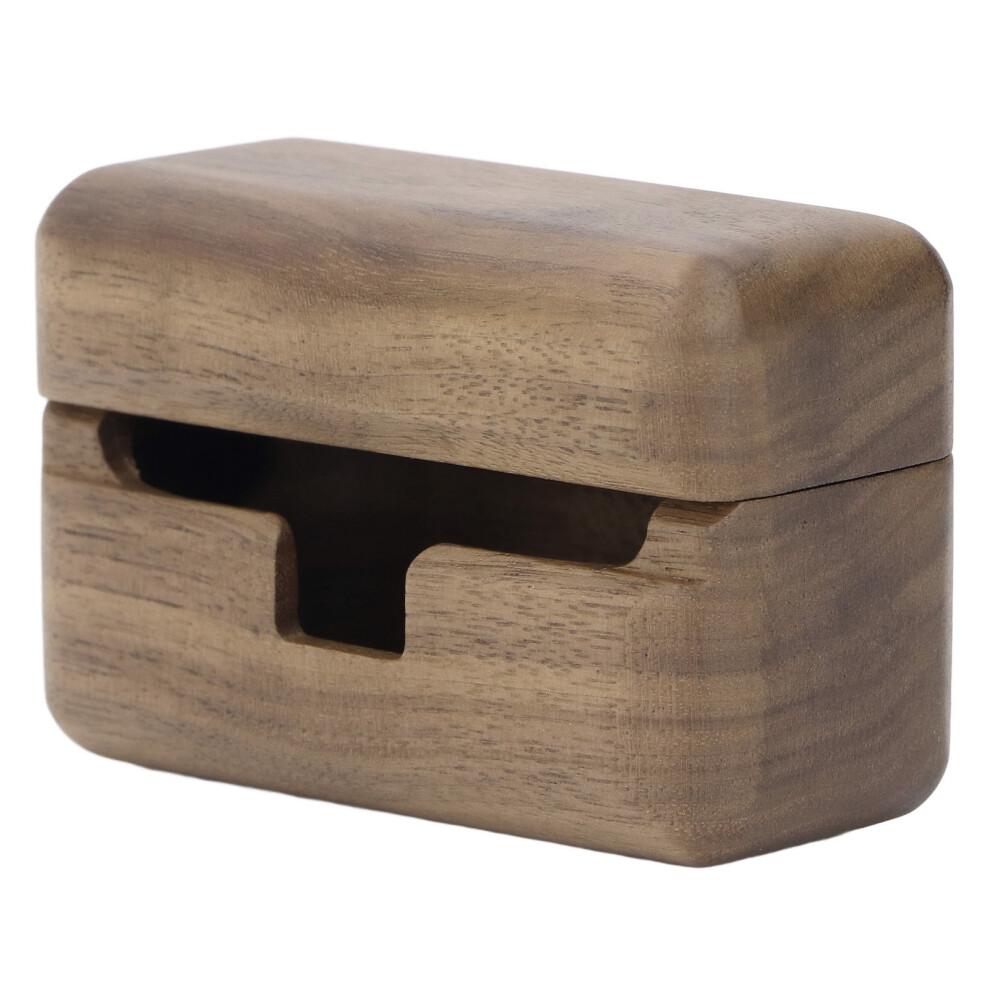 Case for WF 1000XM5 Walnut Wood Handcrafted Fall and Bump Proof Bluetooth Wireless Earbuds Protective Cover Case-image-OPC-PHQCKGR-NEW