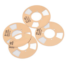 DIY Metallspule für Reel-to-Reel-Kassetten, 40 mm Durchmesser, Gold