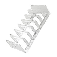 7-Fächer durchsichtiges Acryl-Lidschatten-Organizer 50 g