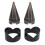 Deluxe Fatboy Blinkerlinse ABS Schwarz 2
