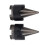 Deluxe Fatboy Blinkerlinse ABS Schwarz 8