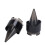 Deluxe Fatboy Blinkerlinse ABS Schwarz 14