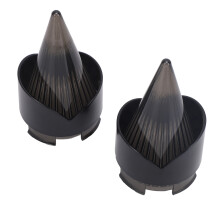 Deluxe Fatboy Blinkerlinse ABS Schwarz