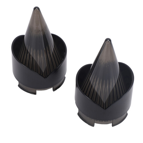 Deluxe Fatboy Blinkerlinse ABS Schwarz
