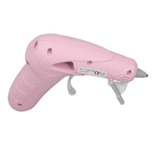 USB wiederaufladbare 2200 mAh Heißklebepistole rosa 7 mm