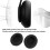 2er Pack weiche Proteinleder-Ohrpolster mit Memory-Schaum 4