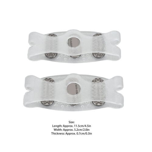 2 Stück Eisspikes für Schnee & Eis, rutschfest, 11x5,2cm 1