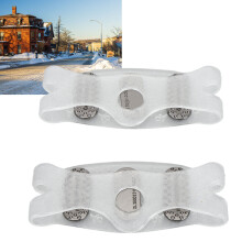 2 Stück Eisspikes für Schnee & Eis, rutschfest, 11x5,2cm