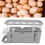 2-Tier rollender Eierspender, grau, Kunststoff 1