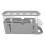 2-Tier rollender Eierspender, grau, Kunststoff 9