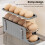 2-Tier rollender Eierspender, grau, Kunststoff 5